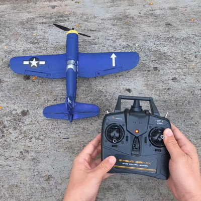 COD - Eachine Mini F4U Corsair EPP 400mm Wingspan 2.4G RC Airplane RTF - Two bat