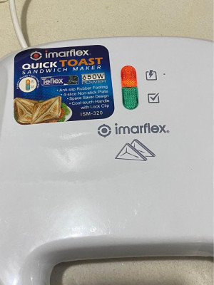 Imarflex Quick Toast Sandwich Maker