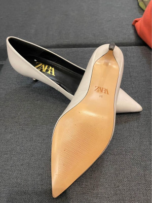 Zara pointed stiletto shoes