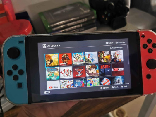 Nintendo Switch Full of Games