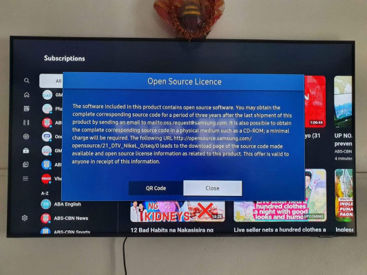 2nd Hand For Sale 50inches SAMSUNG UA508100 SMART TV
