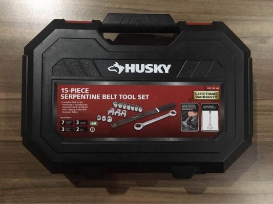 HUSKY Serpentine Belt Tool Set, 15pc