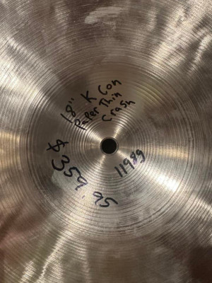 Zildjian Prototype K Constantinople Paper Thin Crash 18”