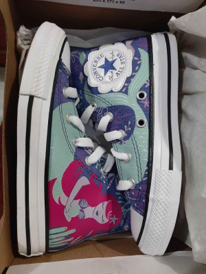 Kids chuck taylor all star hi 'mermaids'