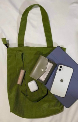 tote bag with zipper and pockets for sale