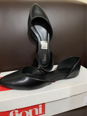Flat Black shoes for sale