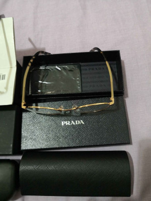 Prada prescription eyeglass frame only