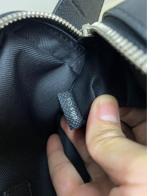 Louis Vuitton Outdoor Black Taiga Bumbag