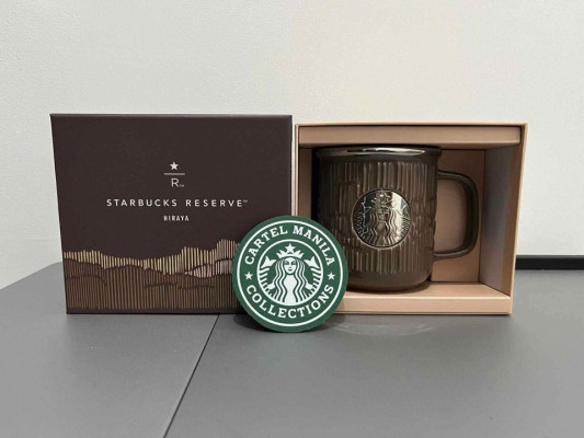 STARBUCKS Tumblers, MUGS, SCARF HIRAYA Tagaytay Exclusive