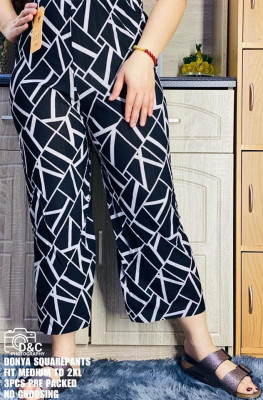 DONYA SQUAREPANTS FIT MEDIUM TO 2XL