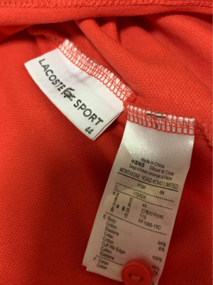 Preloved lacoste polo shirt