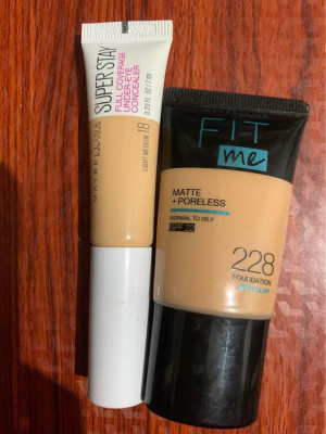 Maybelline concealer & foundation