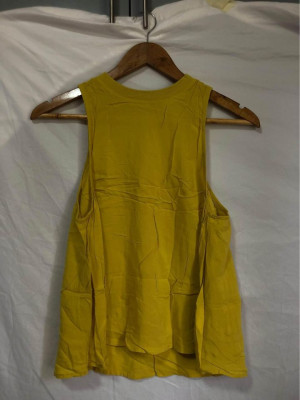 H&M mustard yellow sleeveless