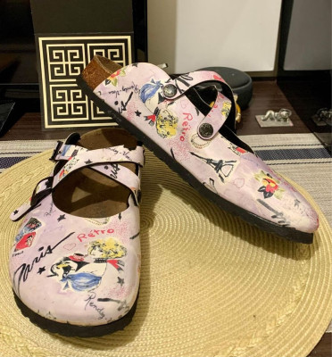 Preloved Birkenstock Birki's' Dorian Retro Clogs