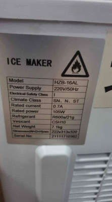 Hicon ice maker 60hz