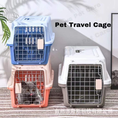 Portable Pet Carrier Travel Cage for Cat or Dog