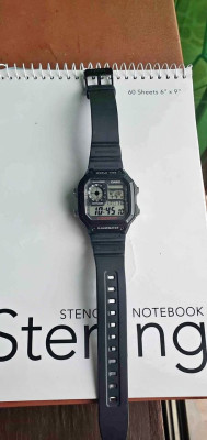 Casio AE 1200 WH Illuminator World Time Wrist Watch