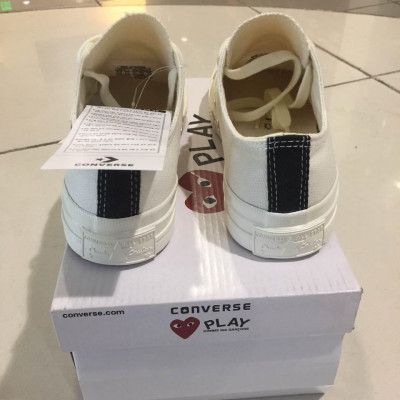 CONVERSE X PLAY CDG (cream)♥️