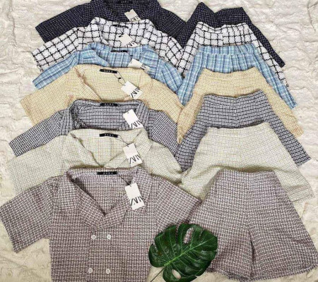 Tweed coords and dress