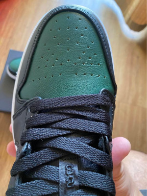 AIR JORDAN 1 LOW GREEN TOE