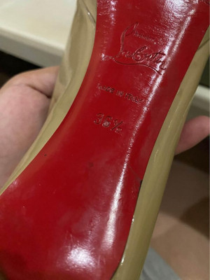 Christian Louboutin Beige Heels