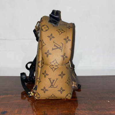 Louis Vuitton Palm Spring Mini Backpack/Sling Reverse Monogram