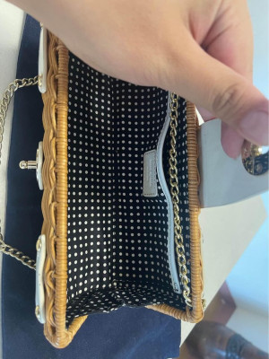 Kate Spade Rattan Sling/shoulder