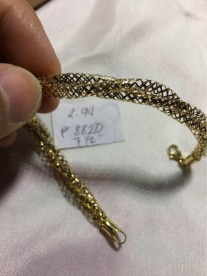 18k Saudi Gold Bracelet