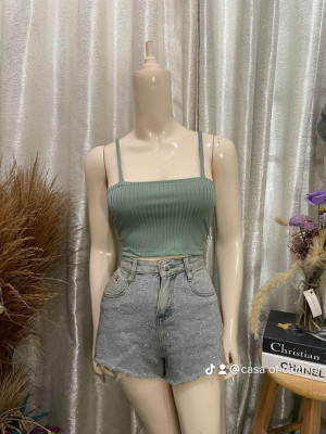 Cardigan Set Shortsleeves Button Down