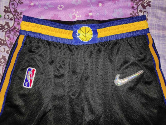 Small size GSW 2022 jersey shorts