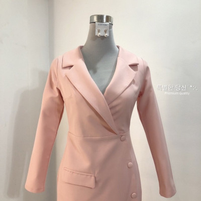 Extraordinary You Executive Suit Dress [Premium Grade Blazer Suit Dress Korean