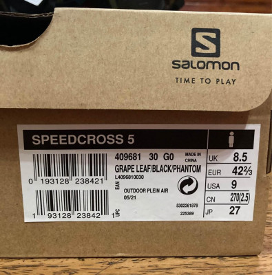 SALOMON SPEEDCROSS 5