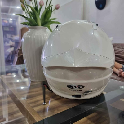 KYT NFR Pearl White XL