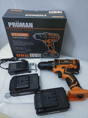 Proman Cordless Drill 20v