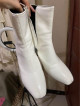 Shein Classic White Boots