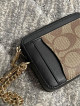 Coach Zip Card Wallet