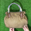 ✅100% AUTHENTIC PRADA TESSUTO Brown Nylon Hand Bag