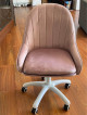 Blush Pink Swivel Chair
