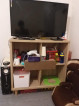 TV with Toy Cabinet