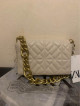 ZARA Chain Quilted Should Bag