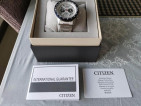 Citizen Eco Drive Panda Dial Chronograph - Latest Model CA4554-84H