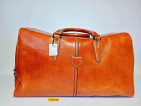 Vintage Leather Duffle Bag