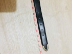 ysl leather belt