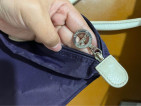 Original Longchamp large long handle tote Sarah Morris Editio