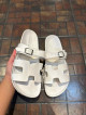 Steve madden white sandals