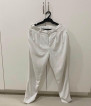 Uniqlo White Pinstripe Trouser Pants