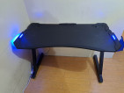 Gaming Table with Blue Lights - Used Item