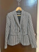 Zara Plaid Blaszer