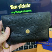 LV Key Pouch Empreinte Black