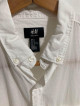 Authentic H&M For men Regular White Poloshirt thin fabric